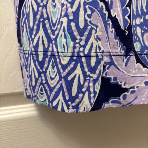 Lilly Pulitzer Popover Pineapple 100% Prima Cotton Dress - Picture 5 of 7